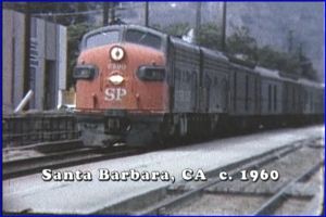 southern pacific passenger train santa barbara ca