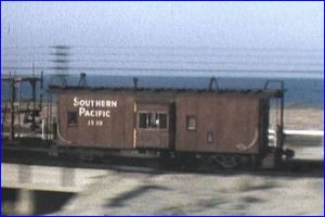 southern pacific bay window caboose sp
