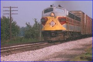 Erie Lackawanna f7 freight