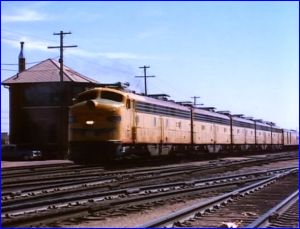 union pacific city passenger train e8a e8b