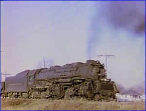 B&O em-1 steam articulated locomoive mallet